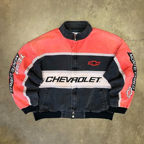 Vintage 1980s Chevrolet Team Monte Carlo Racing Jacket